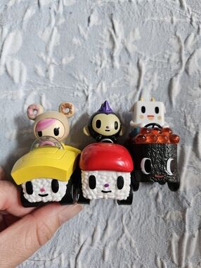 Tokidoki Sushi Cars Vinyl Figures